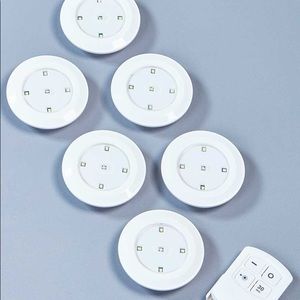 6 Wireless Lights + Remote